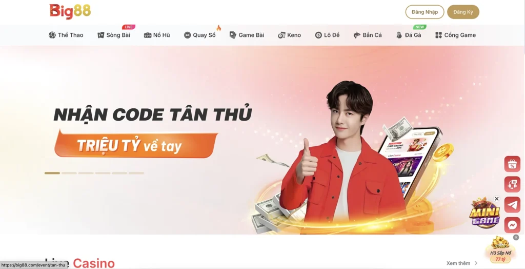 Trang chủ nhà cái Big88